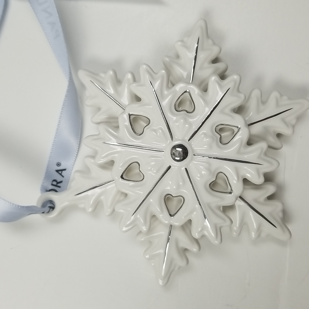 Pandora 2015 Snowflake Ornament